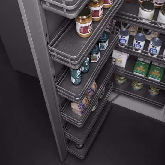 Modern Kitchen Organizers - Maruti Ply & Glass