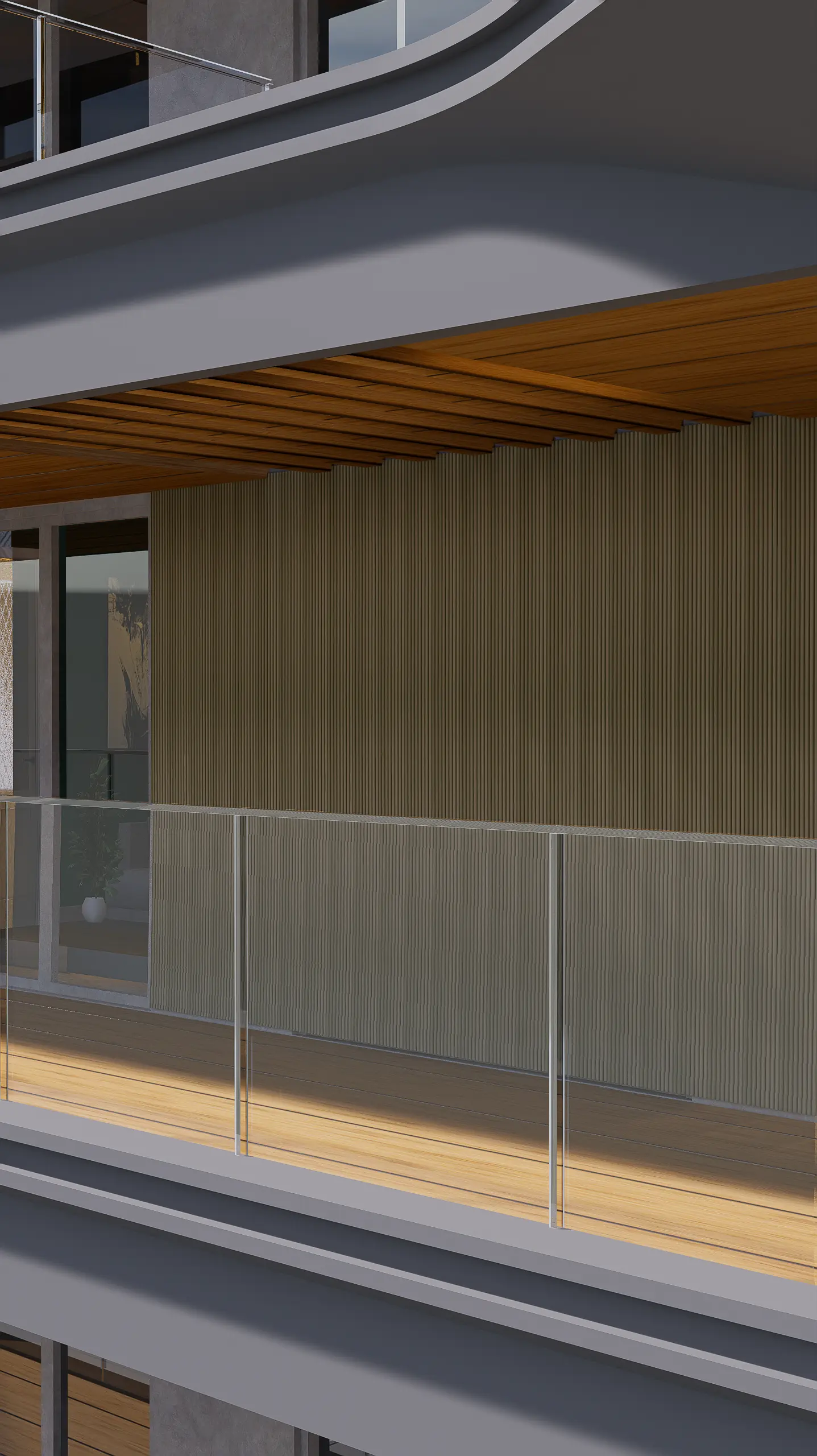 Exterior Cladding - Maruti Ply & Glass