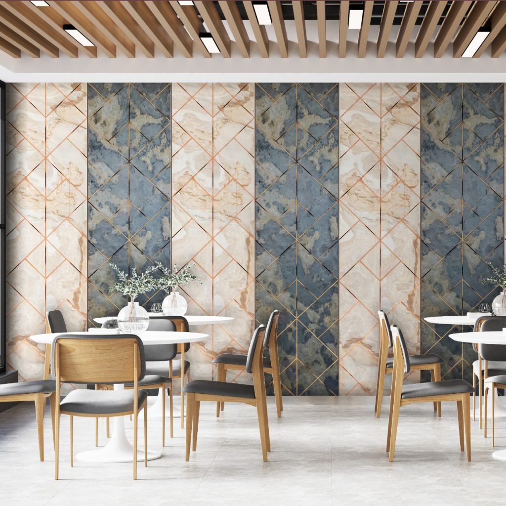 Charcoal Panel Living Room